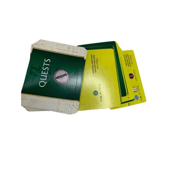 Legacy of the Unconquered Sun Game Replacement 70 Quests Cards  Exalted 2nd Edit - Picture 1 of 5